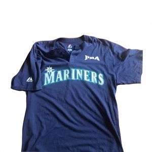 Vintage Majestic Seattle Mariners baseball jersey